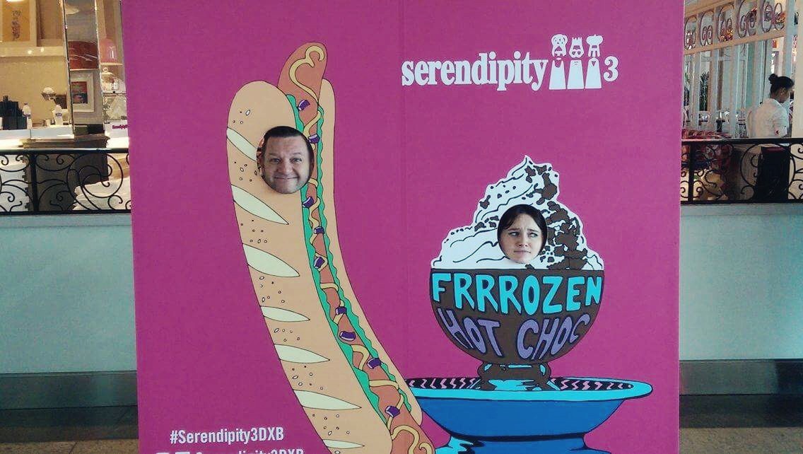 Me and my dad at Serendipity