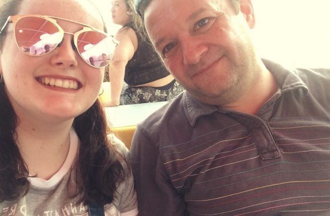 Hannah Jayne and dad