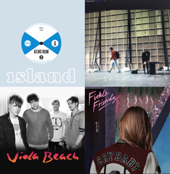 August playlist featuring Kiko Bun, Francis and the Lights, Viola Beach, Fickle Friends