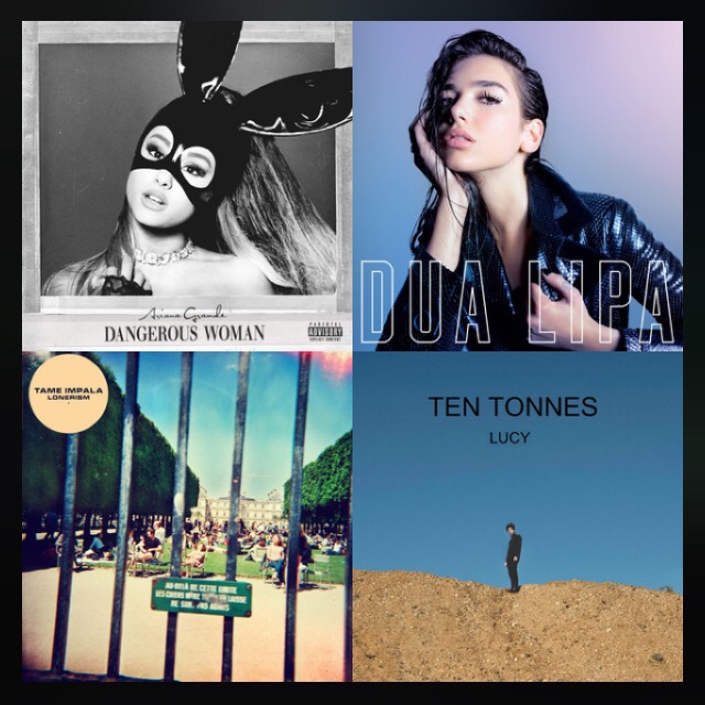 Monthly music picks of Ariana Grande, Dupa Lipa, Tame Impala and Ten Tonnes