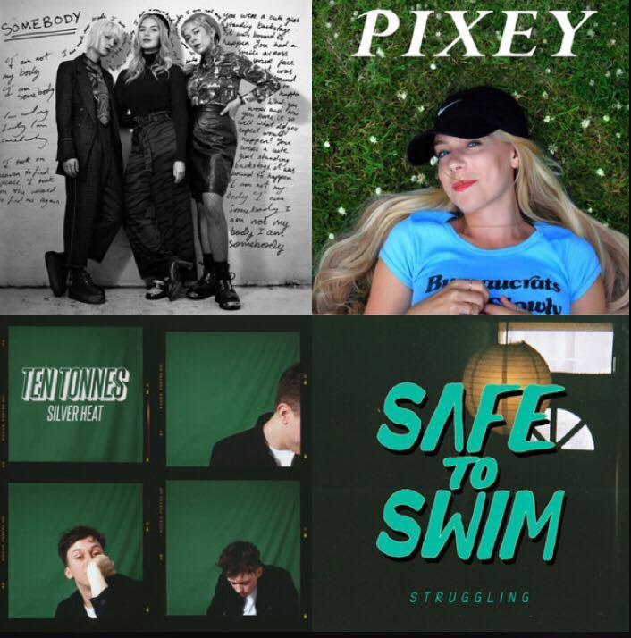 Dream Wife, Pixey, Ten Tonnes, Safe to Swim